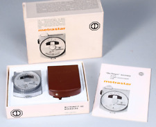 WORKING METRAWATT METRASTAR LIGHT METER NEW IN THE BOX W CASE & INSTRUCTIONS