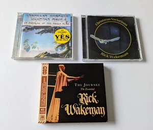 Lot x 3 Yes / Rick Wakeman CD Albums bundle Journey Christmas Variations Evening - Picture 1 of 6