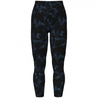 TC2 LuLaRoe Tall & Curvy 2 Leggings Blue on Black Marble Rare Print NWT 448 - Image 1 of 4