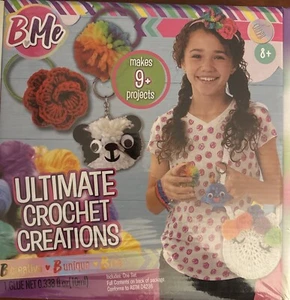 DIY All in One Crochet Knitting Kit for Beginners Starter Arts & Craft Set for - Picture 1 of 2