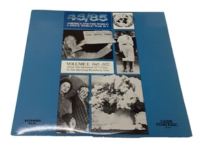 45/85 America And The World Since World War II Volume I: 1945-1952 Laserdisc - Foto 1 di 10