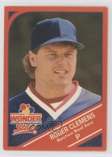 1990 Wonder Bread Stars Food Issue Roger Clemens #2