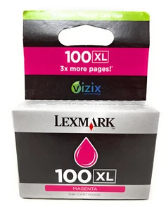 LEXMARK 14N1070E 100XL ORIGINAL PATRONEN MAGENTA S305/S405/S605/S610 [A BOX] - Bild 1 von 1