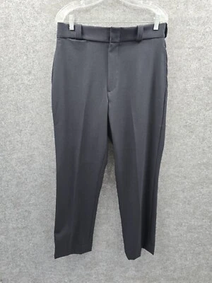 Elbeco LAPD Women's Uniform Pants ALTERED 32x28 100% Mid Rise Wool Navy Police - Image 1 of 4