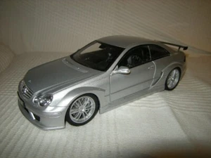 1:18 Kyosho Mercedes-Benz CLK DTM AMG plata/plata sin VP-RARO/RARO- - Imagen 1 de 2