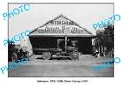 Old Large Photo Tullamore Nsw Giffin Motor Garage C1920