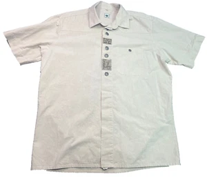 Alpenland Laundhaus Button Down Shirt Men's Size 44 Short Sleeve Embroidered - Picture 1 of 5