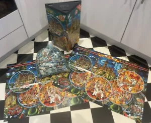 RARO PUZZLE RYBA VINTAGE 1997 HEYE 2000 PEZZI CHI L'HA FATTO? CON 2 X POSTER REF - Foto 1 di 13