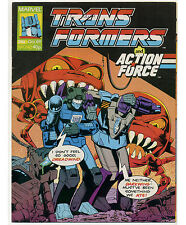 TRANSFORMERS #240; VG, Marvel UK 1989; Comic Back From The Dead Out To Lunch