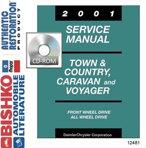 Chrysler Town & Country 2002-2007 Service Repair WorkShop Factory Manual Disc