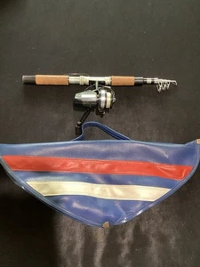 Vintage Retro Swift 660/F Fishing Rod, Reel, Travel Case - Picture 1 of 13