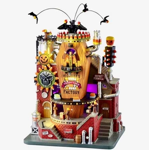 Lemax 2025 Spooky Town The Count’s Candy Corn Factory #55299 Animation Plus NEW - Picture 1 of 1