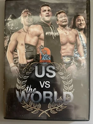 US vs World WrestleCon 2019 DVD Wrestling WWE AEW NXT TNA PWG NJPW MJF - Image 1 of 2