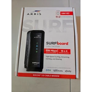 Cable módem Arris Surfboard SB6183 Docsis 3.0 caja abierta - Imagen 1 de 6