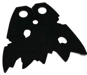 LEGO Black Cape Cloth with Holes & Tattered Edges 86038 - GENUINE - NEW