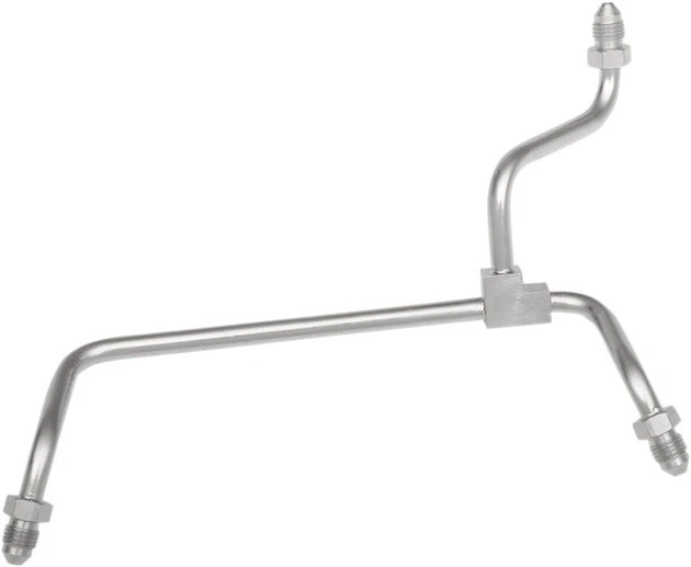 Adaptador de tubo triple delantero Goodridge ABS #SP-128UNP3 Harley Davidson Foto 1 de 1