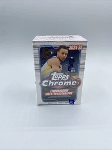 2024-25 Topps Chrome Basketball Factory Sealed Blaster Box *Brandneu* - Bild 1 von 4