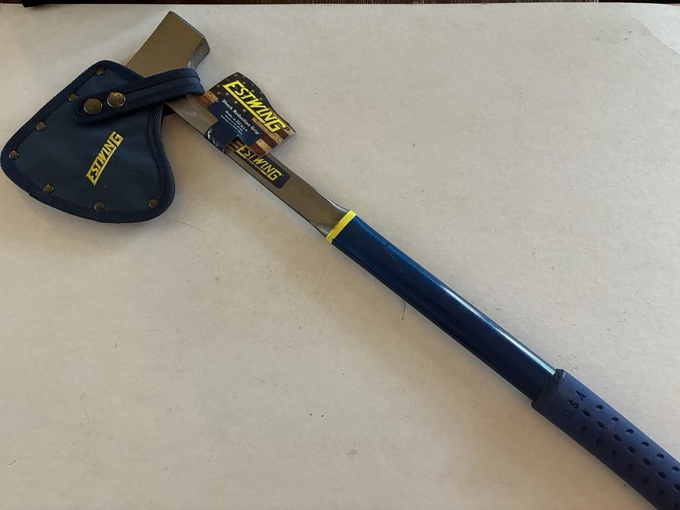 Estwing - E45A - Estwing Camper's Axe (Long Handle) - 26 Length - Steel Nylon