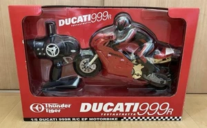 Rare 1/5 RC Ducati 999R Trestastretta EP Motorcycle RTR Set Thunder Tiger - Picture 1 of 12