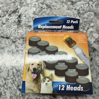 PediPaws Nail Grinder Replacement - 12 Heads NEW Scarce!! - Image 1 of 4