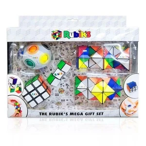 Rubik’s Mega 5 Piece Gift Set Cube Stress Ball Fidget Fiddle SEN Sensory Toys 3+ - Picture 1 of 5