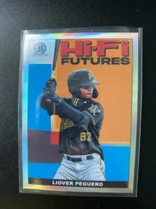 2022 Bowman Chrome Hi-Fi Futures #HIFI20 Liover Peguero Pirates - Picture 1 of 2
