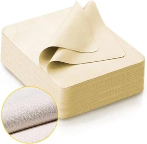 100 PCS Glasses Clean Cloth Suede, Lens Clean Cloth for Lenses, Glasses, - Picture 1 of 7