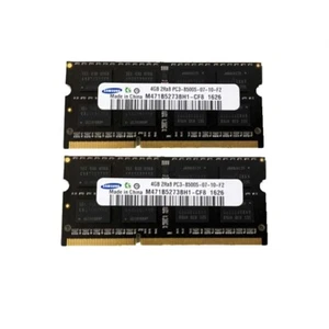 Samsung 8GB 2x4GB 2RX8 DDR3 1066MHz PC3-8500S 204PIN SO-DIMM Laptop RAM Memory - Picture 1 of 1