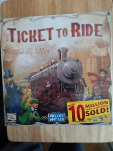 Boleto para viajar de Alan R. Moon Train Aventura Juego de Mesa - Imagen 1 de 2