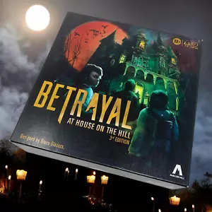 NEW Betrayal at House On The Hill Game 3rd Edition 2022 by Avalon Hill Sealed - Picture 1 of 4