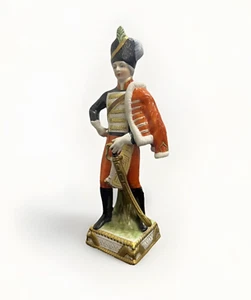 1853 Capodimonte Napoleonic Hussar 10" Tall - Picture 1 of 10