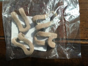 4-JOY MANGANO TAUPE CASCADING MINI-HOOKS-SEALED PKG #N - Picture 1 of 3