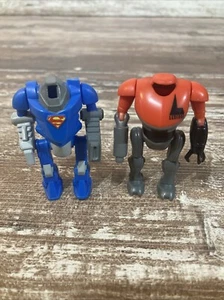 Microverse Superman Kryptonian Battle Suit Vs Lexoskel 5000 Kenner - Picture 1 of 13