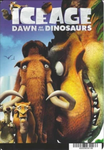 ICE AGE: DAWN OF THE DINOSAURS - Blockbuster Shelf Card - AUTHENTIC - Picture 1 of 1