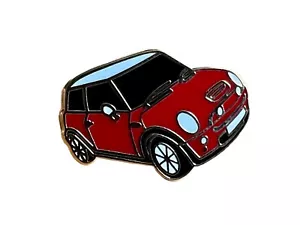 MINI COCHE ROJO versión moderna Pin Insignia de Metal BRITÁNICO P200 - Imagen 1 de 1