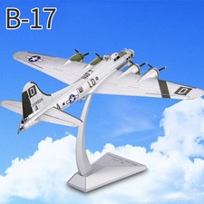 1:72 WWII USAF Boeing B-17 Flying Fortress Bomber Aircraft Display Metal Model