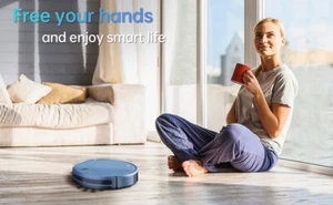Robotic Vacuum Cleaner - Blue BR151 - Picture 1 of 8