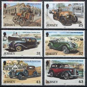 Jersey 1999 Vintage Cars set SG 905-910 MNH mint *COMBINED POSTAGE* - Picture 1 of 1