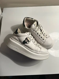 Karl Lagerfeld Trainers - Anakapri Ikonic Sneaker Women’s UK Size 3 Read - Imagen 1 de 16