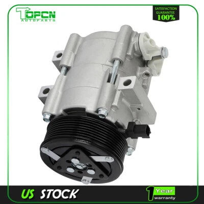 Compresor de aire acondicionado para Ford E-350 E-450 Super Duty 6,0 L 2008 2009 2010 Foto 1 de 4