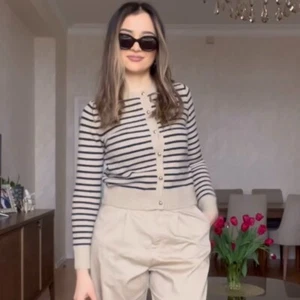 ZARA: Cardigan a righe in maglia: 1509/104: acquirenti nel Regno Unito_Ottienilo più velocemente!! - Foto 1 di 4