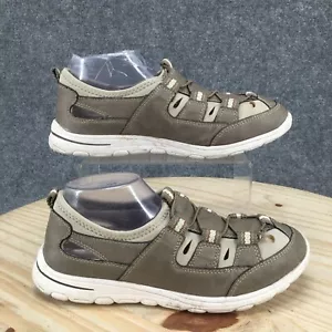 Tobago Shoes Womens 39 Walking Casual Sneakers Brown Multicolor Slip On Low Top - Picture 1 of 16