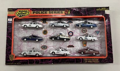 Juego Road Champs Police Series 1995 edición limitada diecast metal y plástico 1/43 Foto 1 de 4