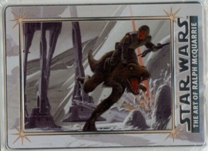 IMPERIAL WALKERS 1996 Star Wars Metal Art of Ralph McQuarrie Limited Sealed #11