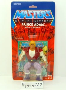 MOTU, Conmemorativo Príncipe Adam, MISB, figura, Sin usar, en caja, Masters of the Universe - Imagen 1 de 5