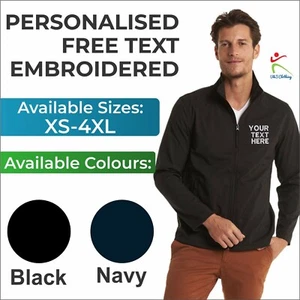 Chaqueta Personalizada Bordada UNEEK UX Informal para Hombre con Cremallera Completa Suave XS-4XL - Imagen 1 de 8