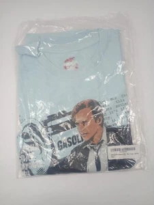 Quentin Tarantino XL Shirt Men's Medium Blue Reservoir Dogs Graphic Short Sleeve - Picture 1 of 4