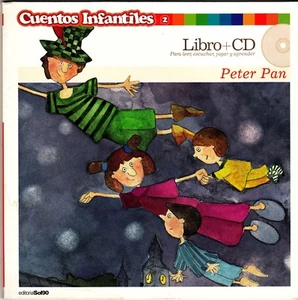 PETER PAN, LIBRO (TAPA BLANDA) + CD CUENTOS INFANTILES 2 - Picture 1 of 3