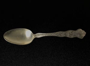 Panama 1915  Silver Plated A1 Souvenir Spoon National Union Vintage 5.75” L - Picture 1 of 5