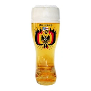 Das Boot Deutschland Flag & Eagle Crest 1.35 L Oktoberfest Germany Bierdeckel - Picture 1 of 7